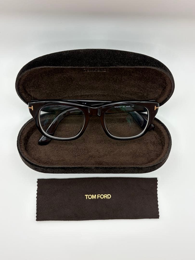 【TOM FORD トムフォード】メガネ 黒