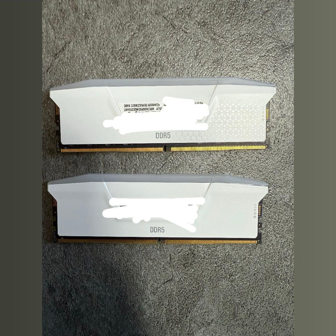 メモリー Corsair VENGEANCE DDR5 32gb