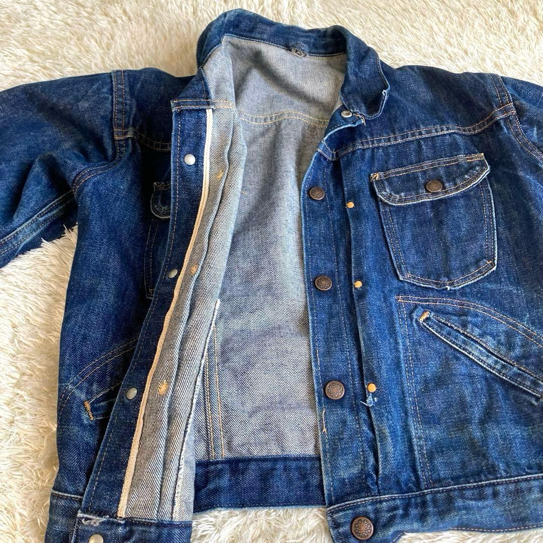 【✨ cat man】ストアブランド デニムジャケット ヴィンテージ 濃紺