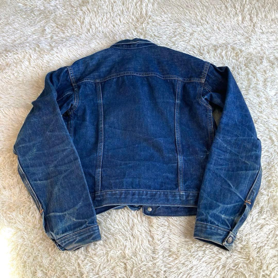 【✨ cat man】ストアブランド デニムジャケット ヴィンテージ 濃紺