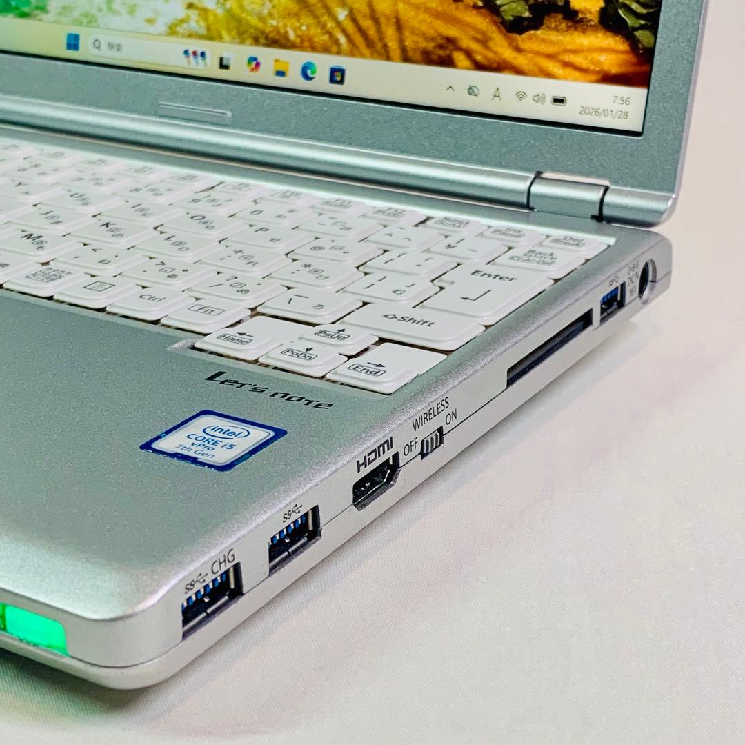 軽量✨Core i5✨レッツノート✨Panasonic✨オフィス✨ノートパソコン