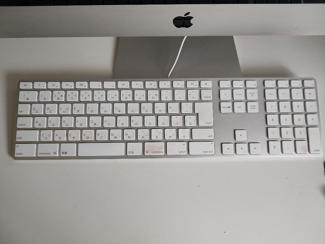 Macデスクトップ iMac 27\"/3.2QC/8GB/1TB FD/M390/KB/JPN