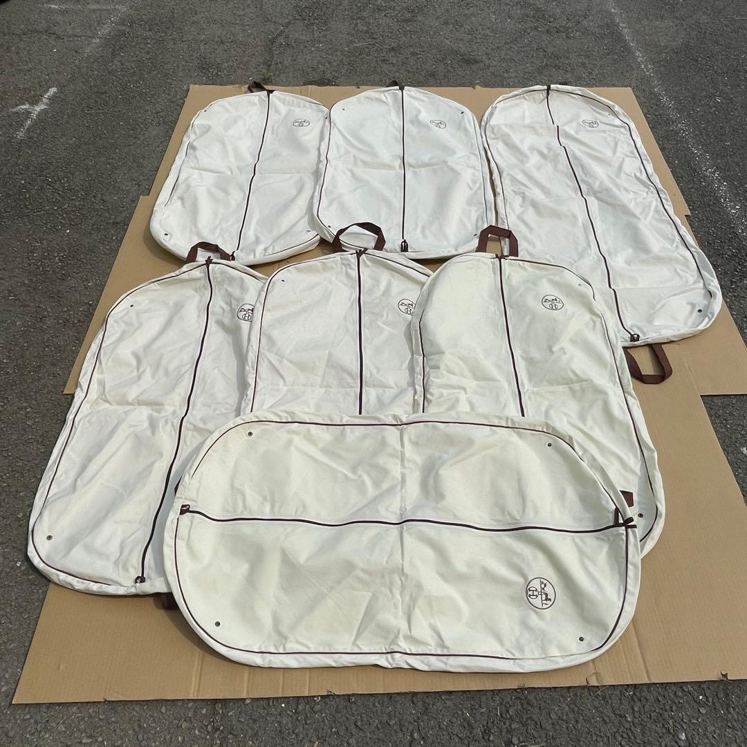 HERMES エルメス ガーメントカバー 衣装ケース Hロゴ 7枚 セット