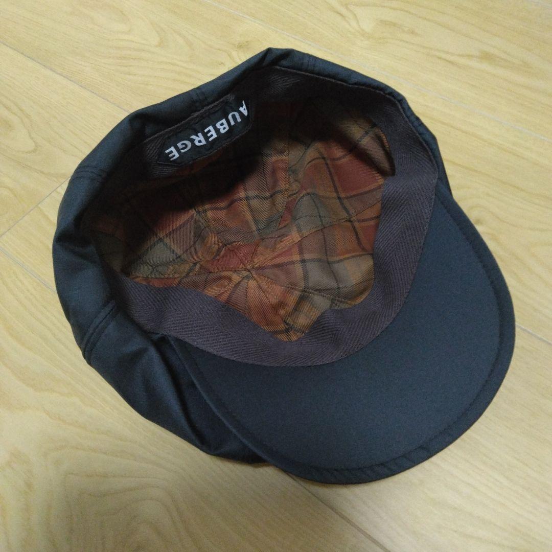 AUBERGE 黒 キャスケット