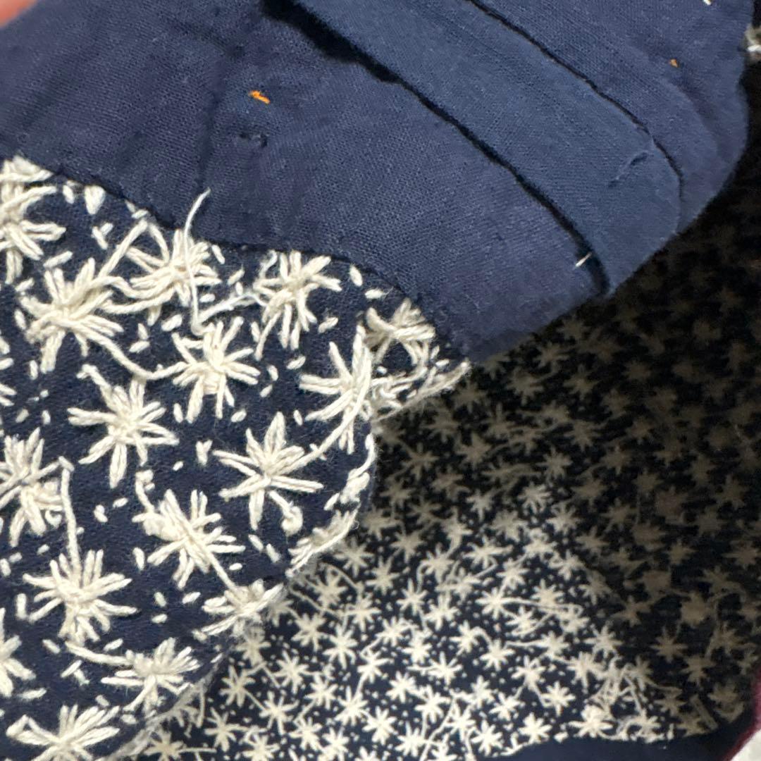 ヤオ族　一点もの　エスニック　新品　手刺繍　タイ　民族衣類　ベスト