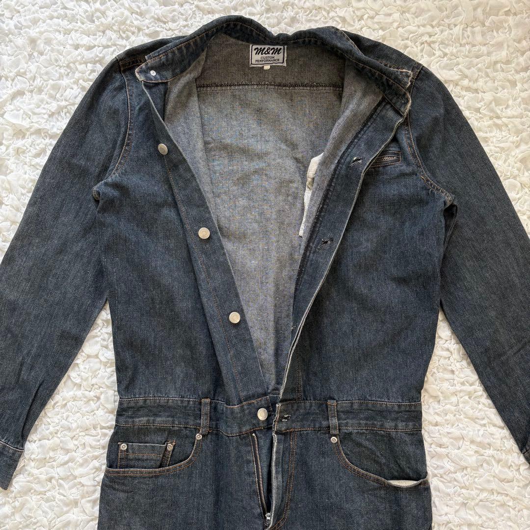 キムタク着空から降る一億の星M&M エムアンドエムデニムオールインワンつなぎ