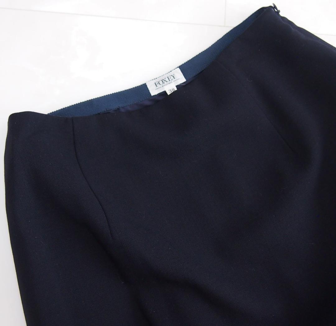 FOXEY＊サクセススーツ＊セットアップ＊濃紺／38