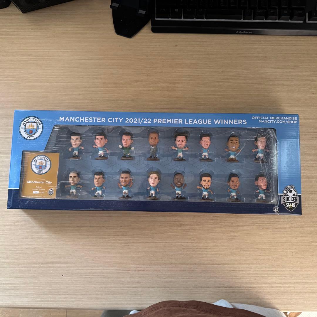 マンチェスター・シティ 2021/22 プレミアリーグ優勝フィギュアセット