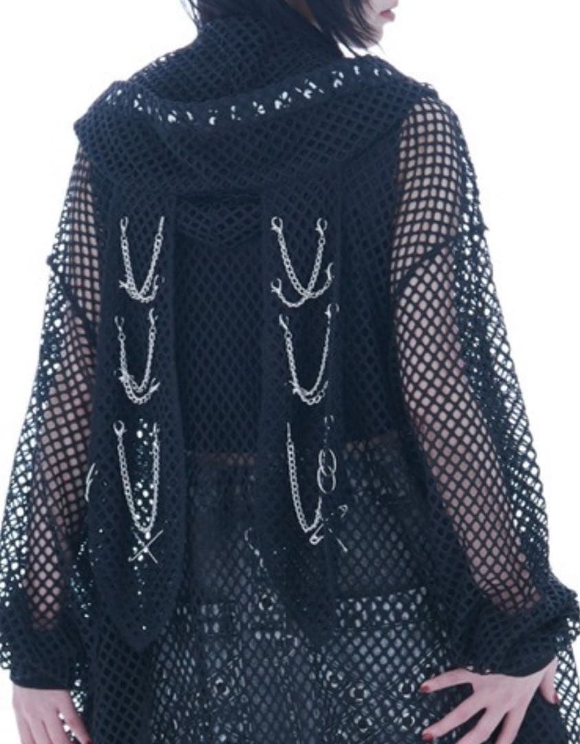 REFLEM レフレム うさ耳メッシュジップアップパーカー