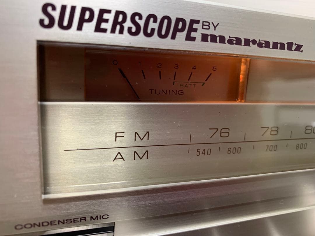 元箱付きMARANTZ マランツ CRS-7000レトロ ラジカセ整備品ラジオ