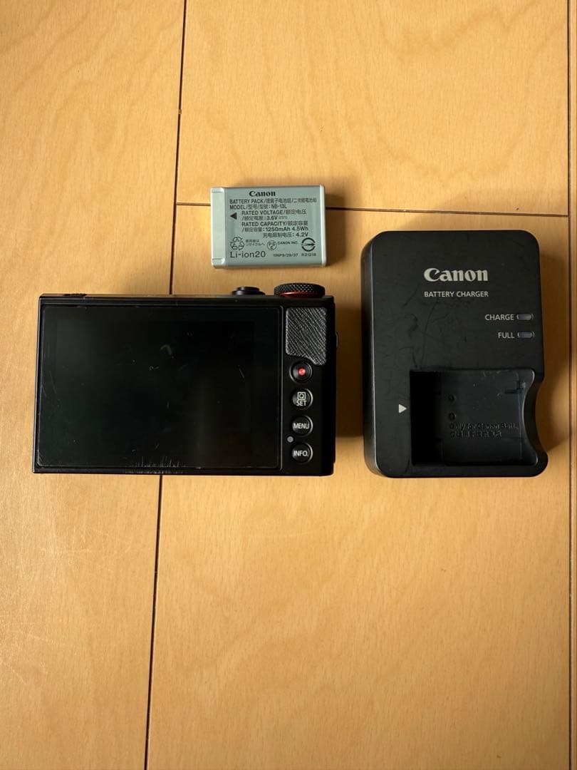 Canon G9Xmark2 本体 バッテリー 充電器付属