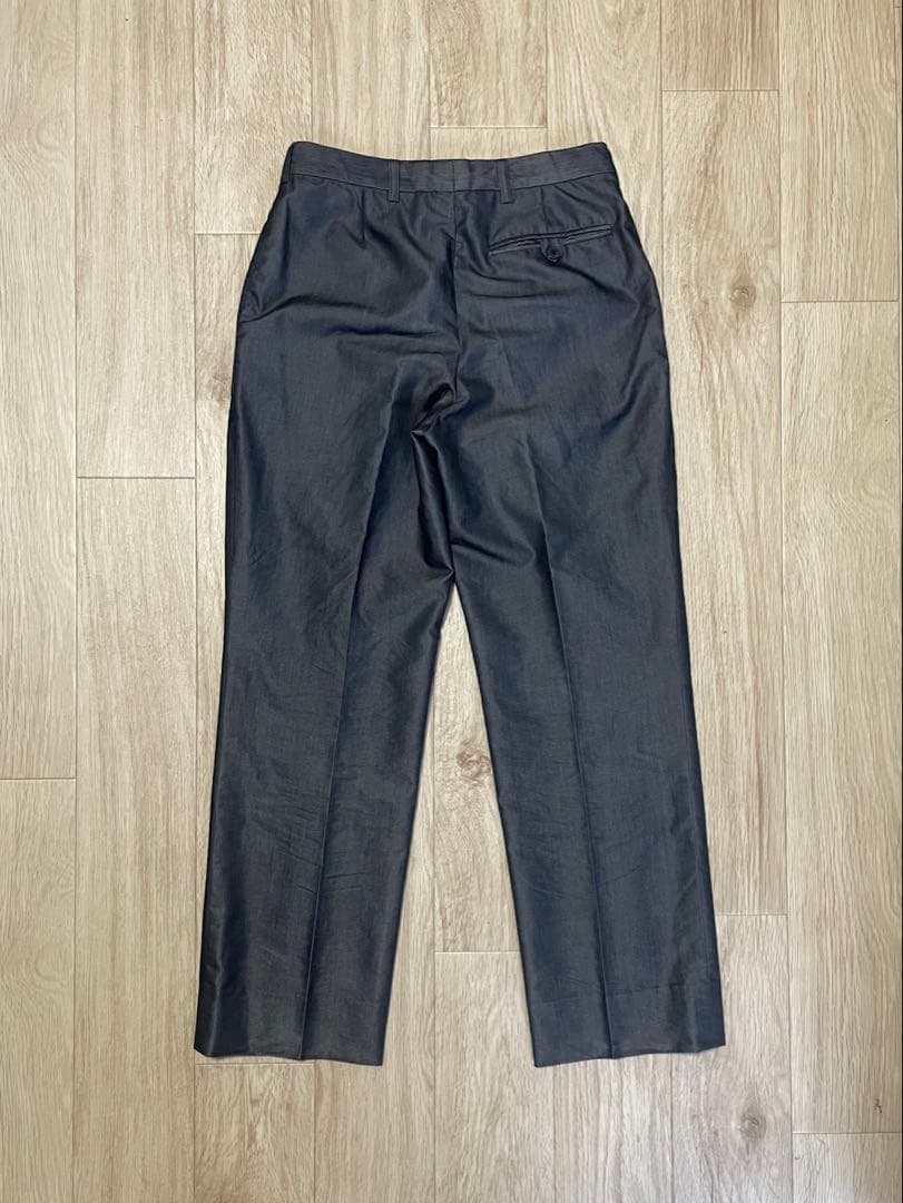 agnes b. homme PARIS コットンポリグレースラックス