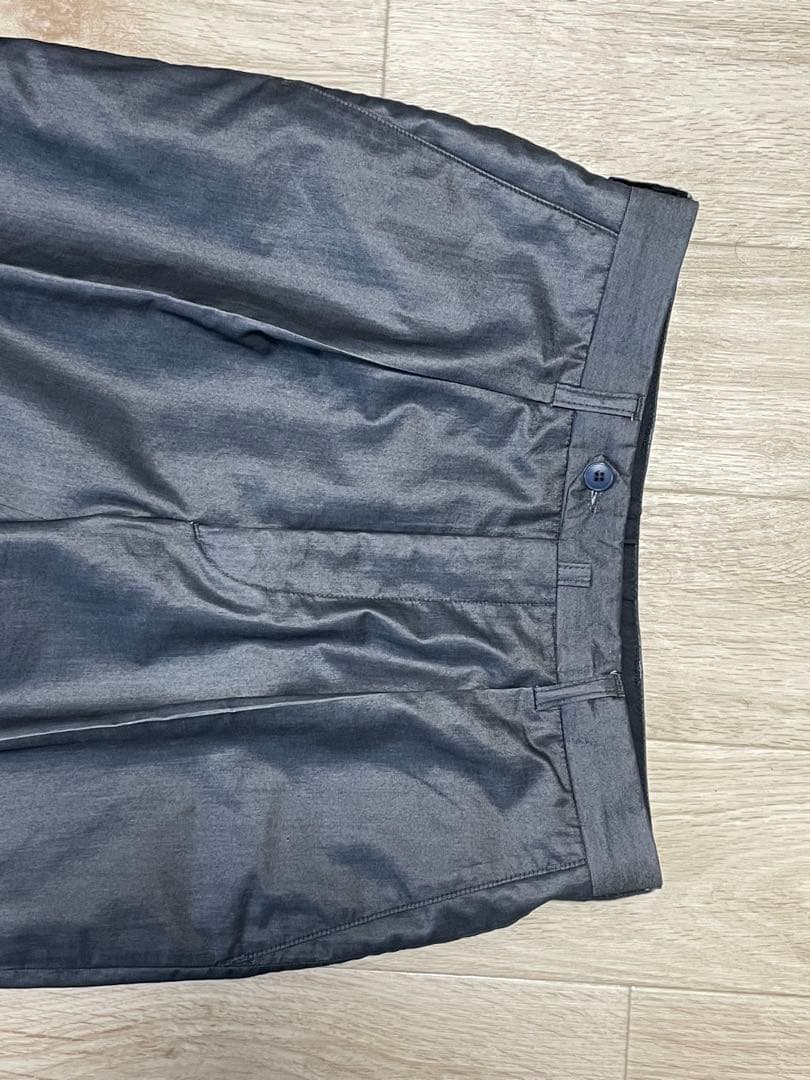 agnes b. homme PARIS コットンポリグレースラックス