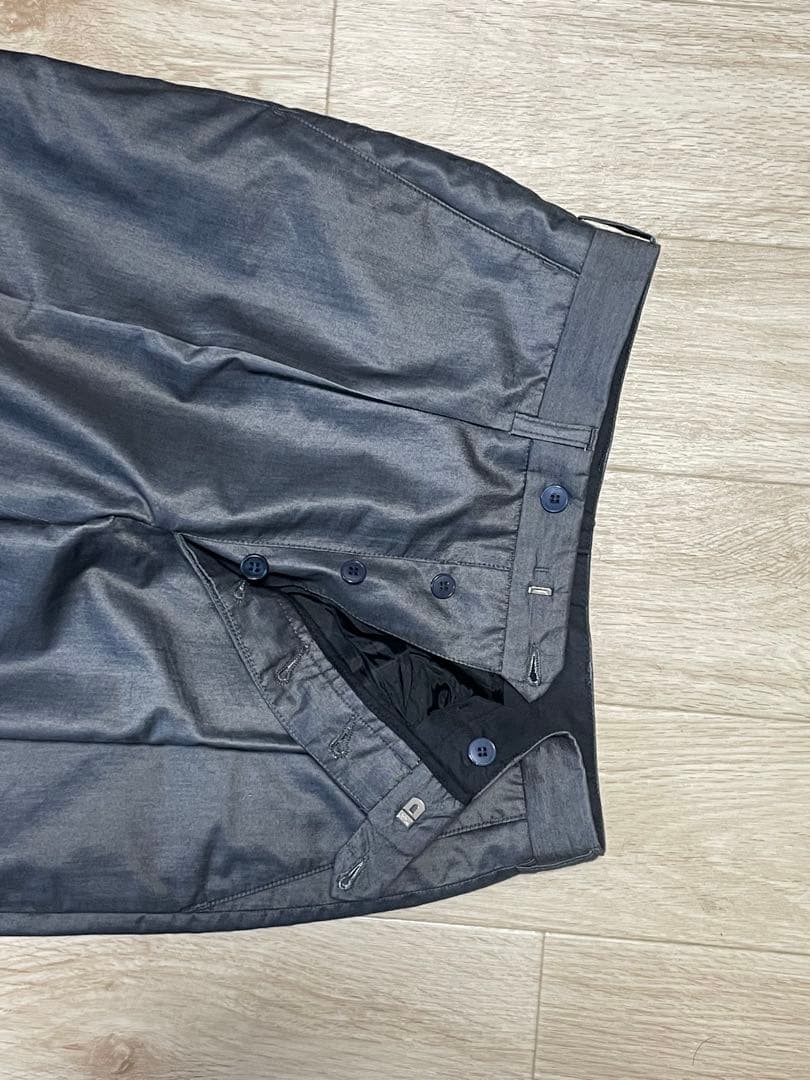 agnes b. homme PARIS コットンポリグレースラックス