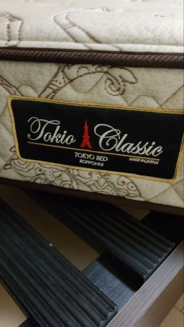 【モモ】東京ベッド ダブルベッド マットレス フレーム