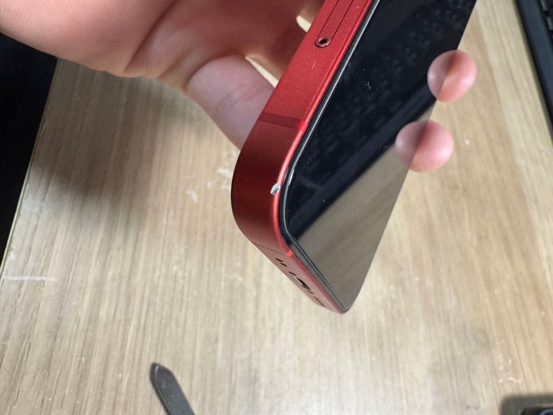 iPhone 12 mini (PRODUCT)RED ケース付き　simフリー