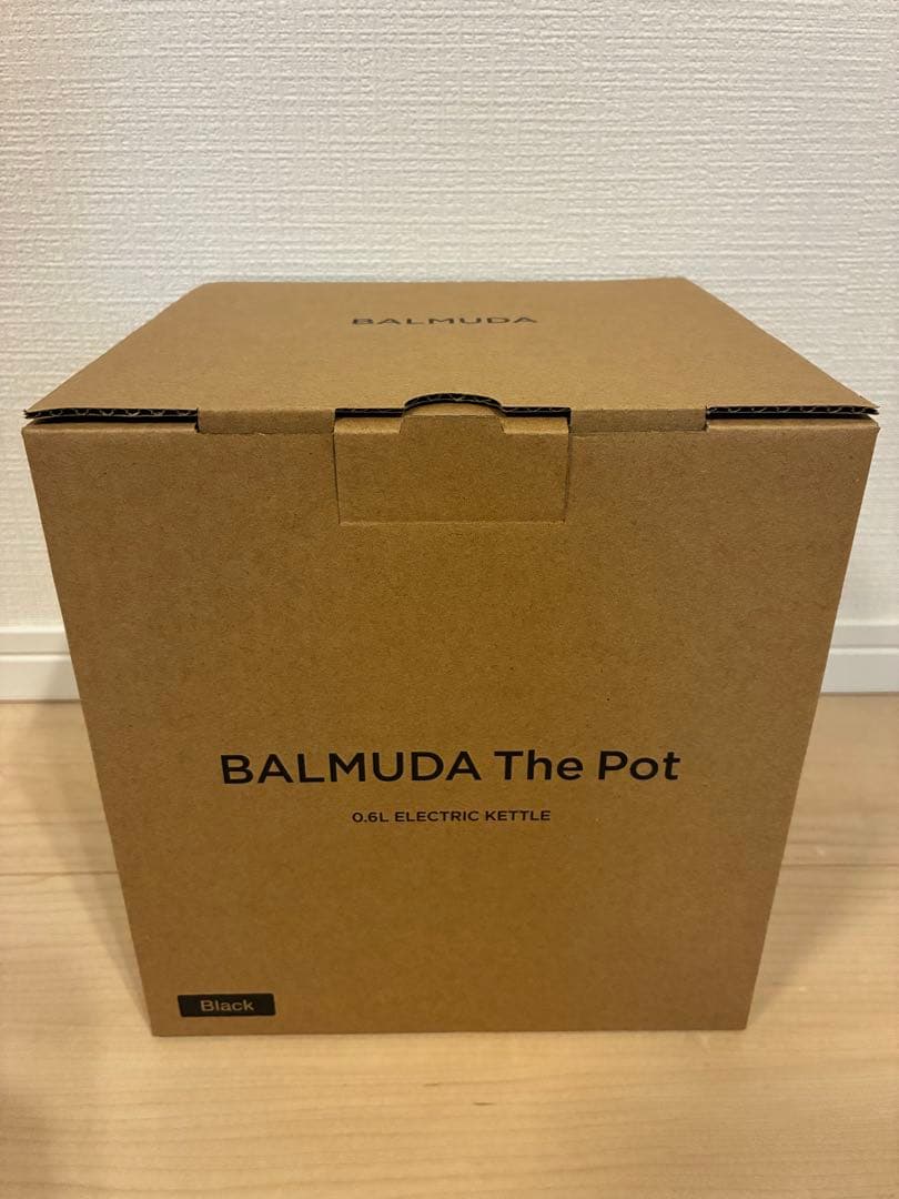 balmuda バルミューダ ケトル 0.6L 600ml KPT01JP-BK