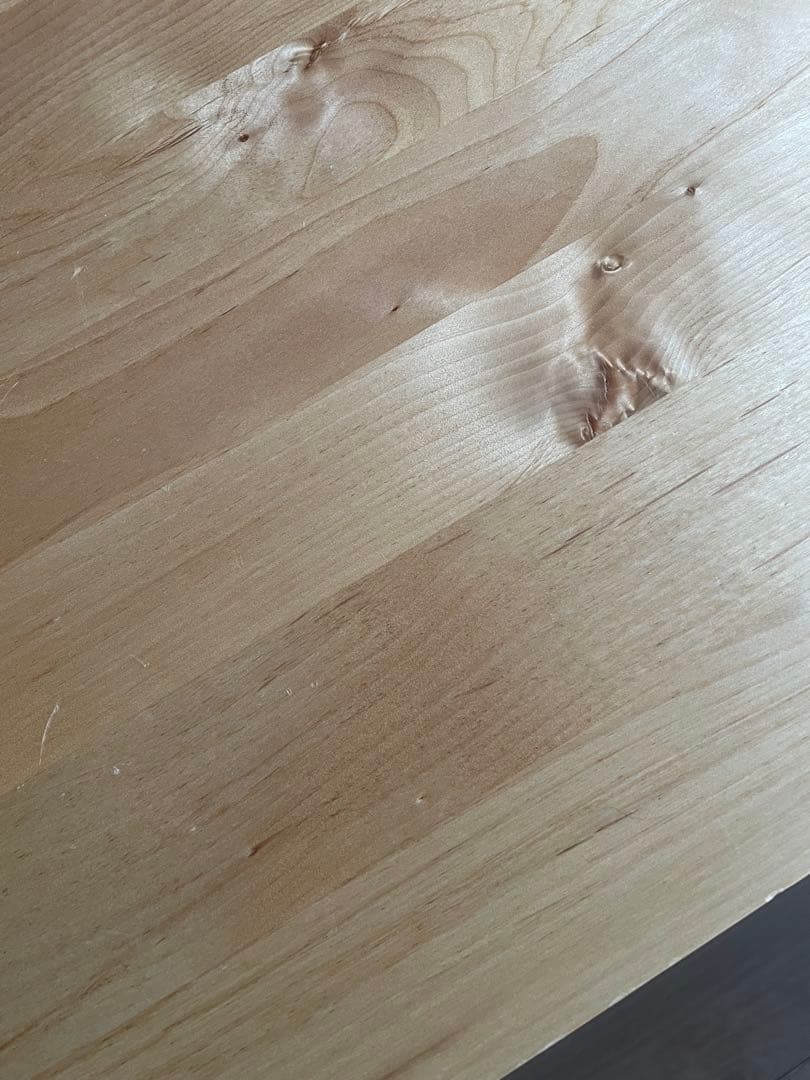 堀田木工☆天然木　軽量デスク　作業台　机　木製デスク 事務机　在宅　学習机