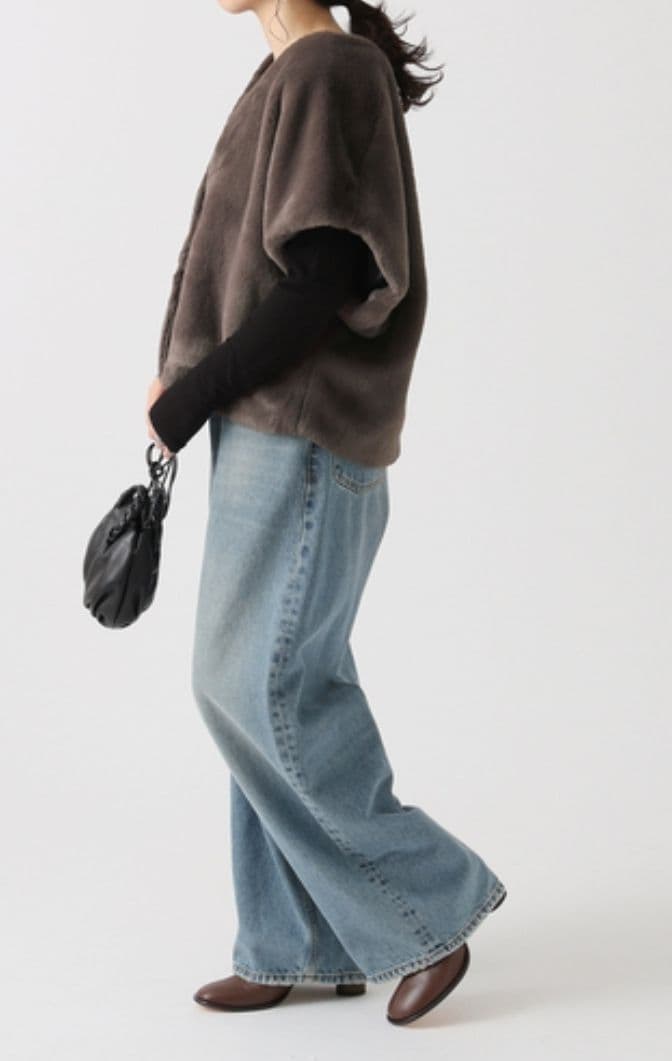 着用短時間のみ ジャーナルスタンダードレサージュ ライトファーベスト