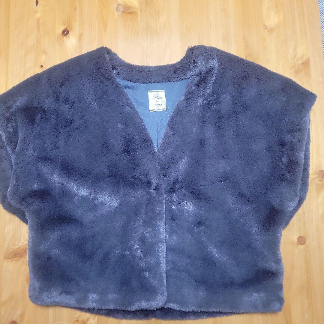 着用短時間のみ ジャーナルスタンダードレサージュ ライトファーベスト