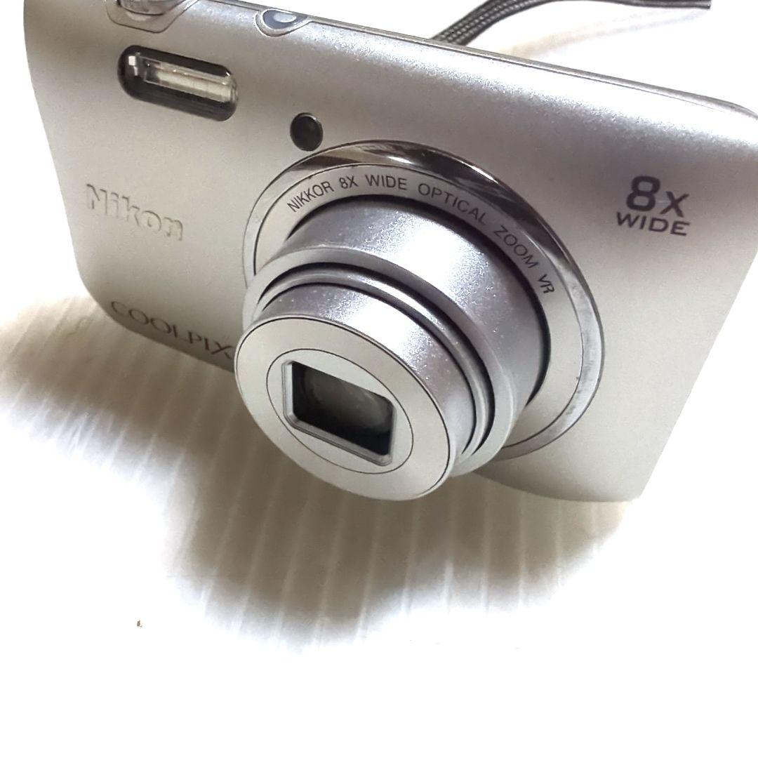 Nikon COOLPIX S3600 シルバー　動作確認済