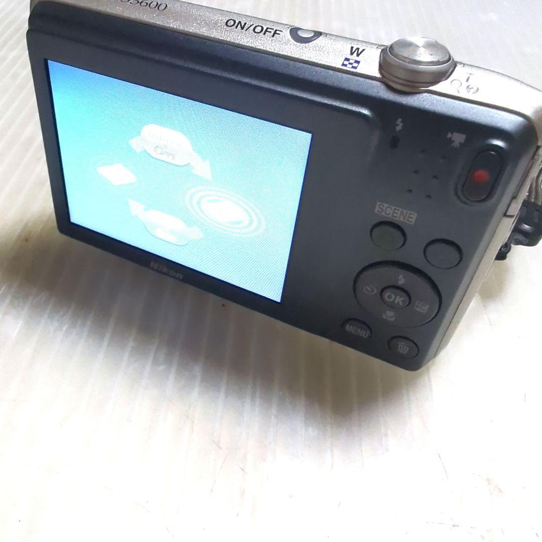 Nikon COOLPIX S3600 シルバー　動作確認済
