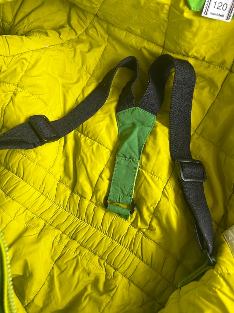 モンベル　キッズ　スノーウェア　スキースノーボード120つなぎ