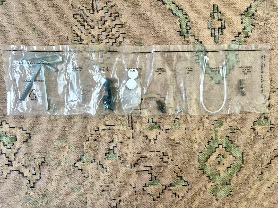 【美品】ergotron MXV シングルホワイト