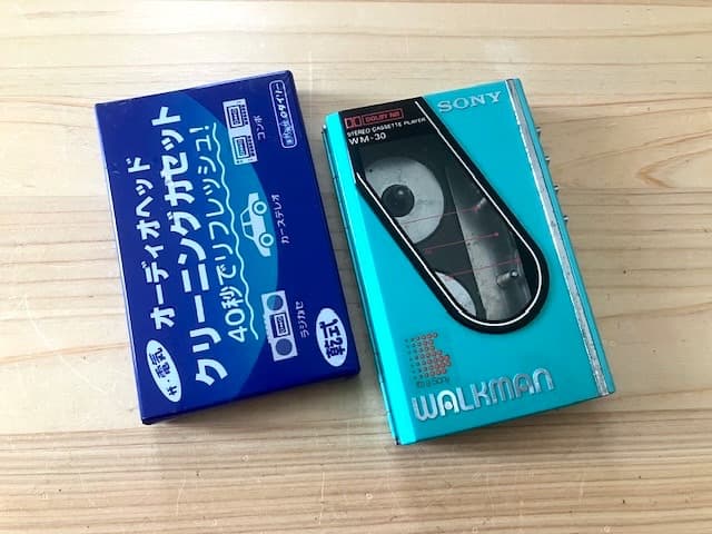 美品 高音質 整備済完全動作品 ソニー WM-30 グリーン 超レアカラー