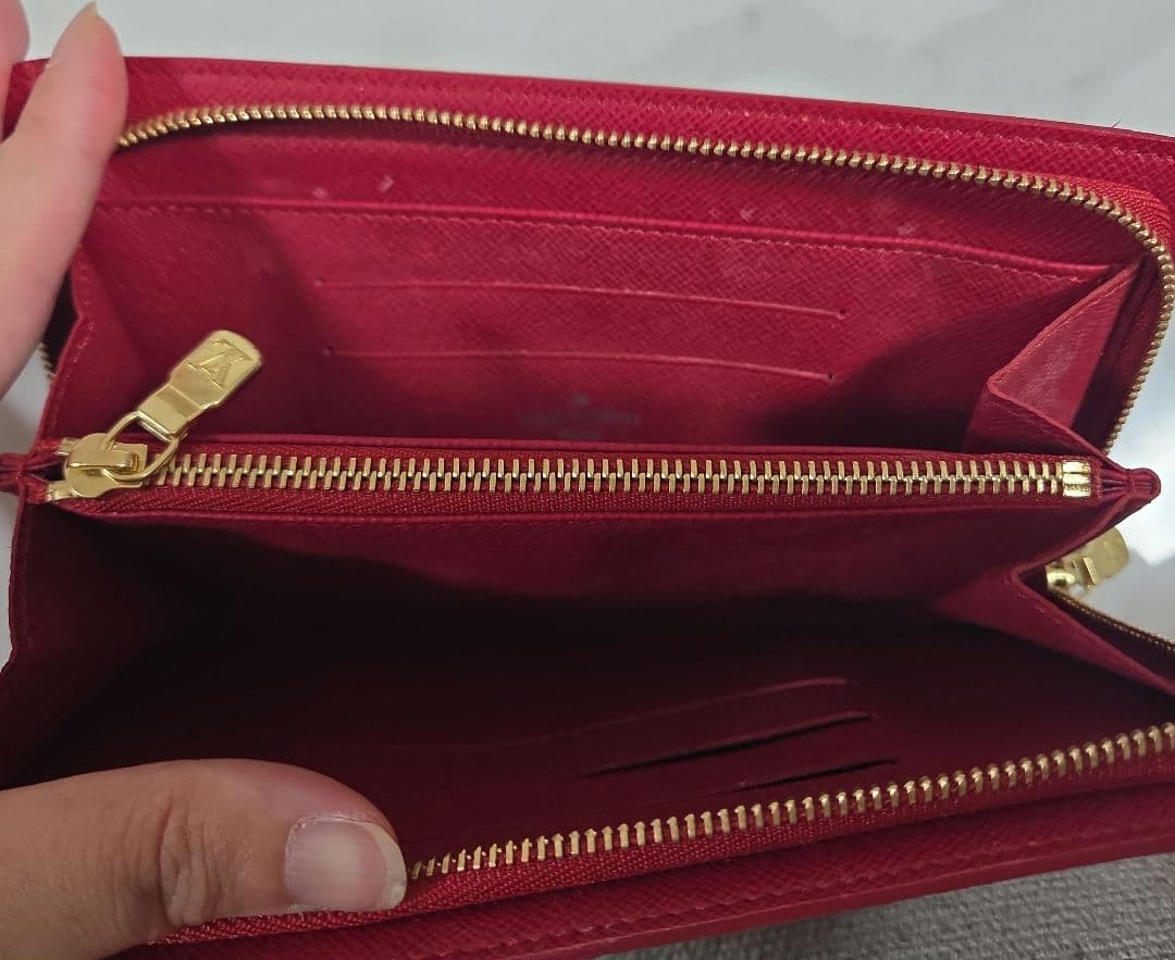 ルイヴィトン　長財布　さくらんぼ