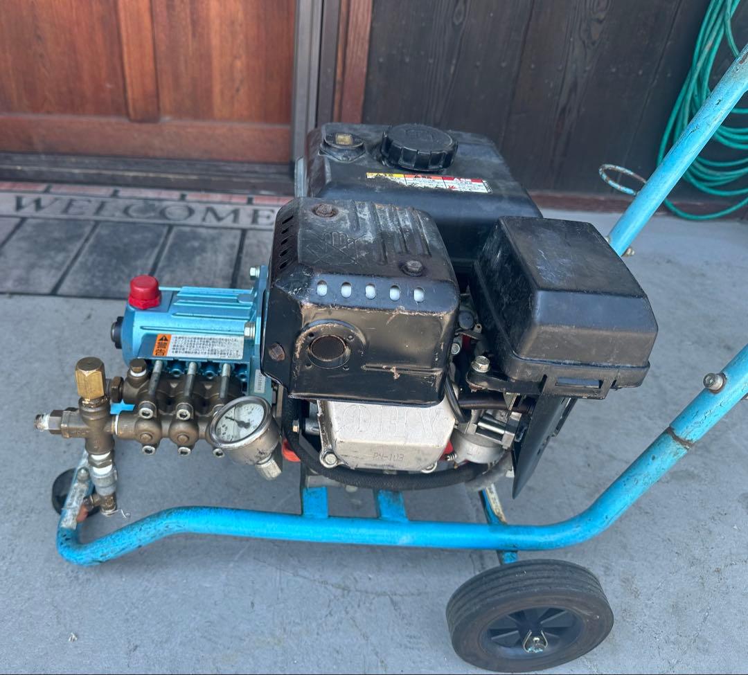 フルテック　エンジン式高圧洗浄機◇本体のみ