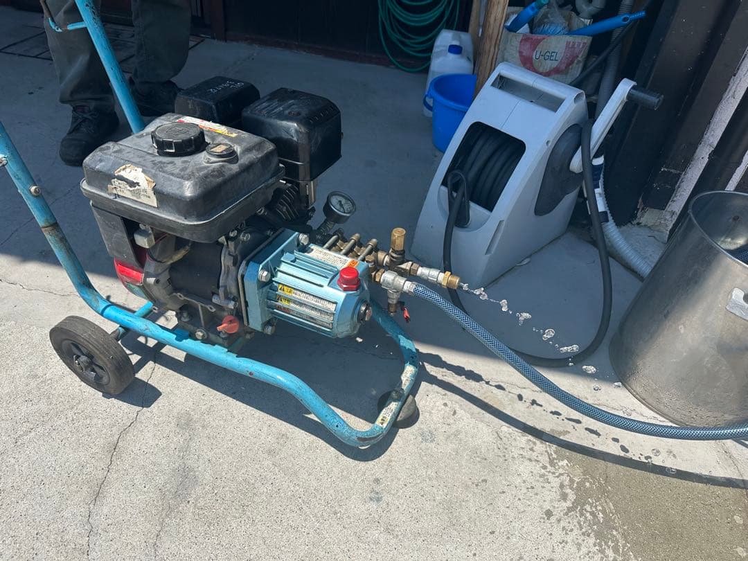 フルテック　エンジン式高圧洗浄機◇本体のみ