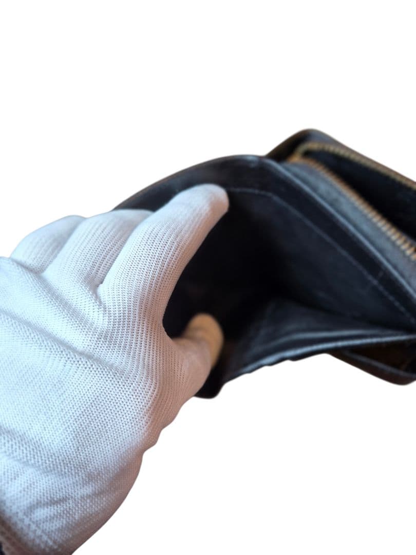 ＰＲＡＤＡ　プラダ　サフィアーノ　ケース　ラウンドファスナー　ブラック x