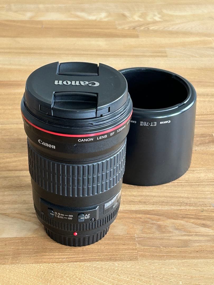 Canon EF 135mm f/2 L USM レンズ