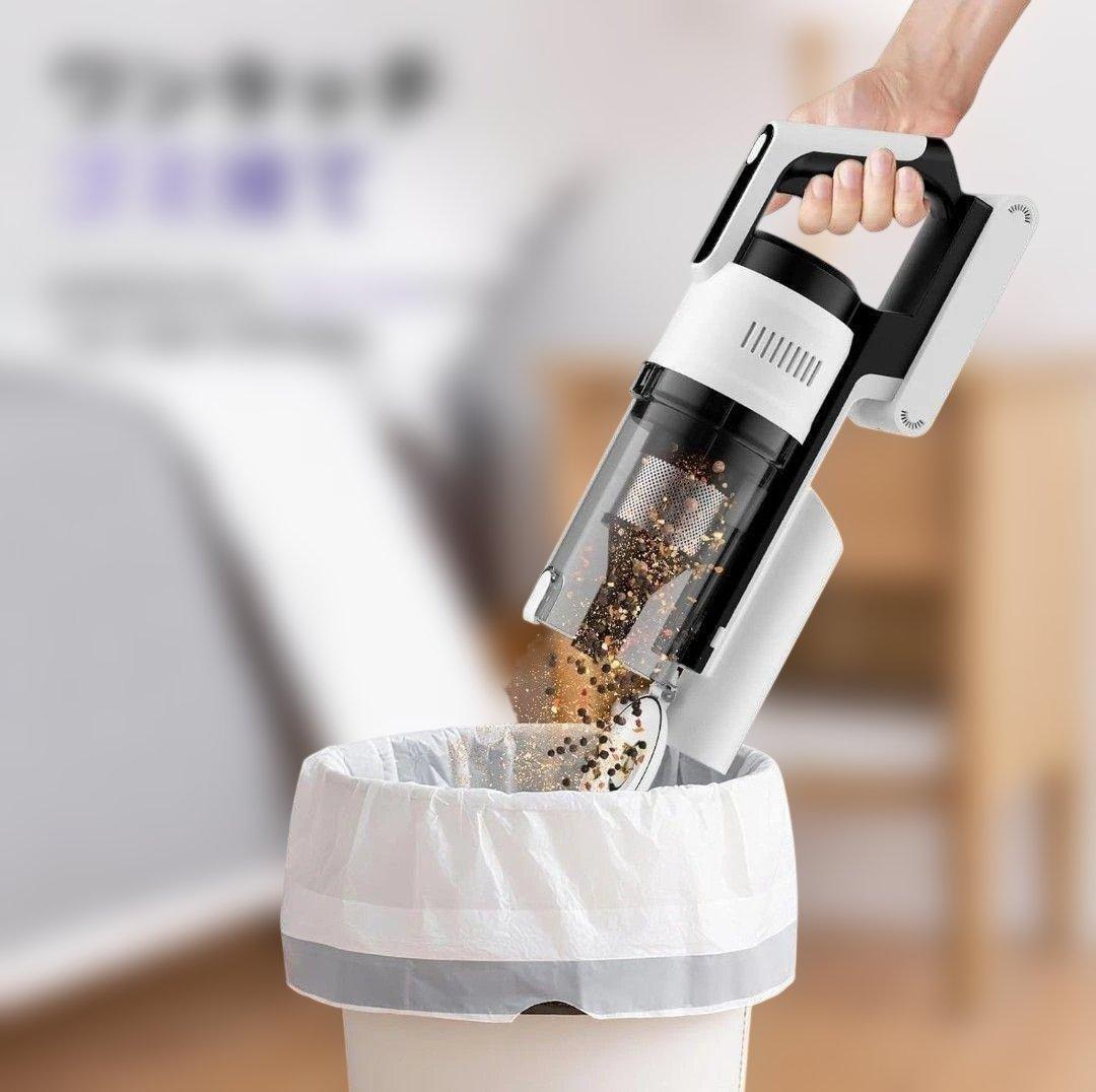 掃除機 コードレス 2025爆進化！58kPaグリーンLED搭載55分連続稼働