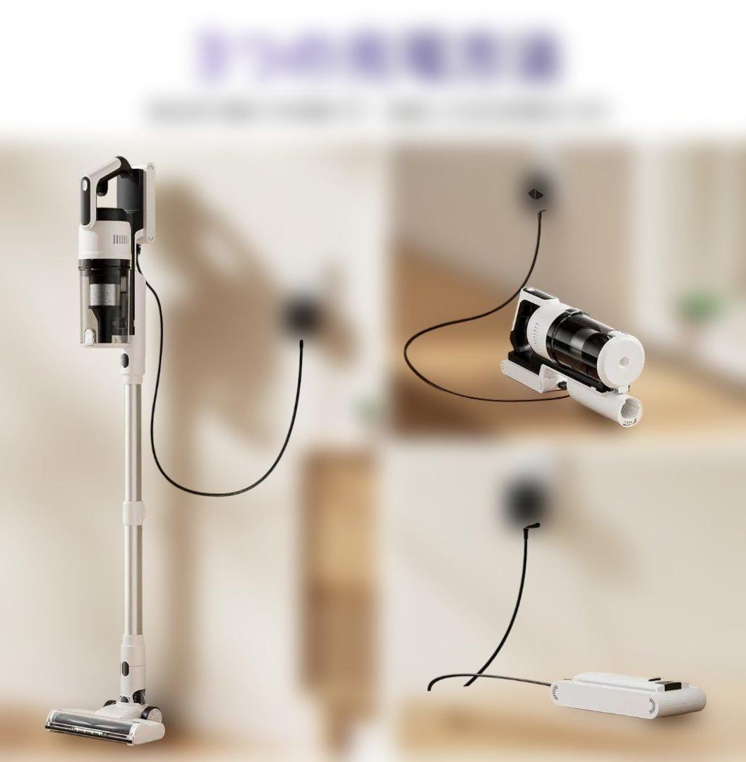 掃除機 コードレス 2025爆進化！58kPaグリーンLED搭載55分連続稼働