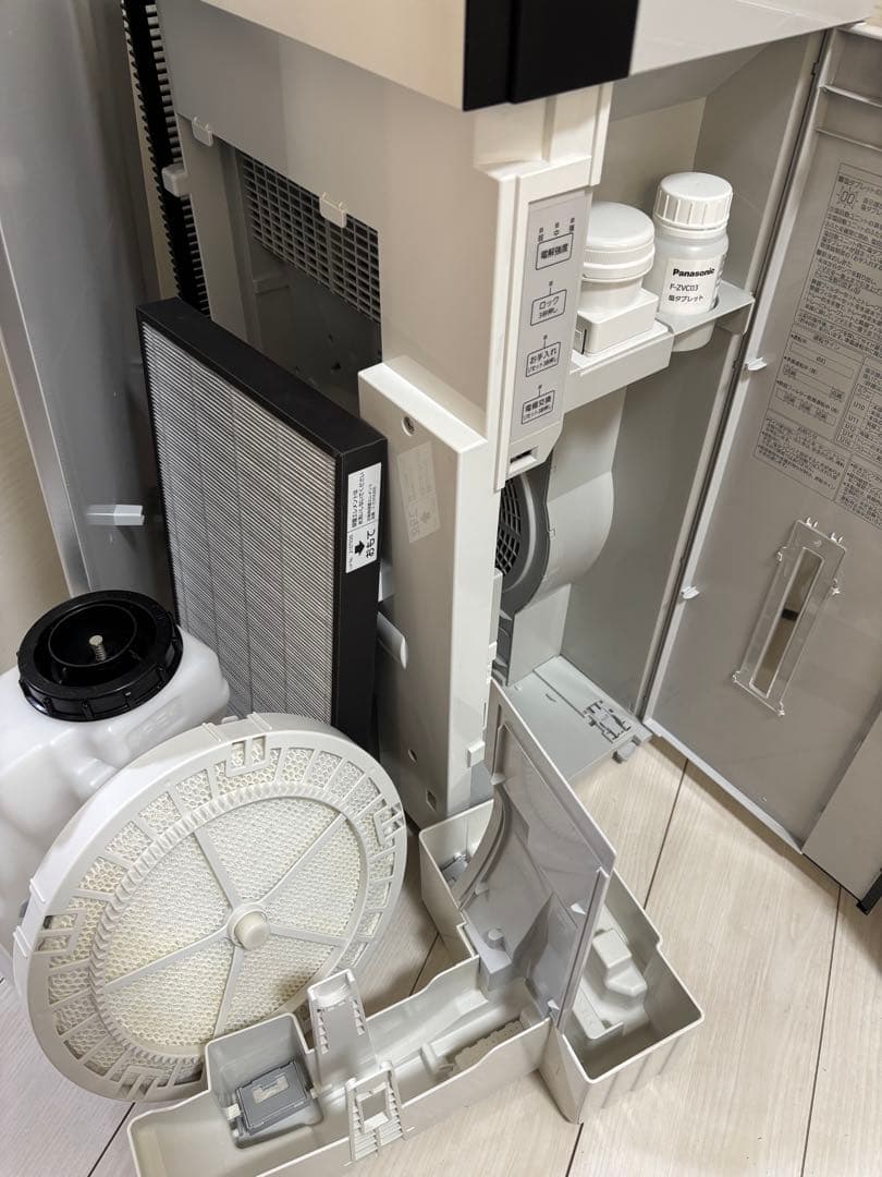 パナソニック空間除菌脱臭機加湿付きジアイーノFSMV4300美品タブレット有り♪