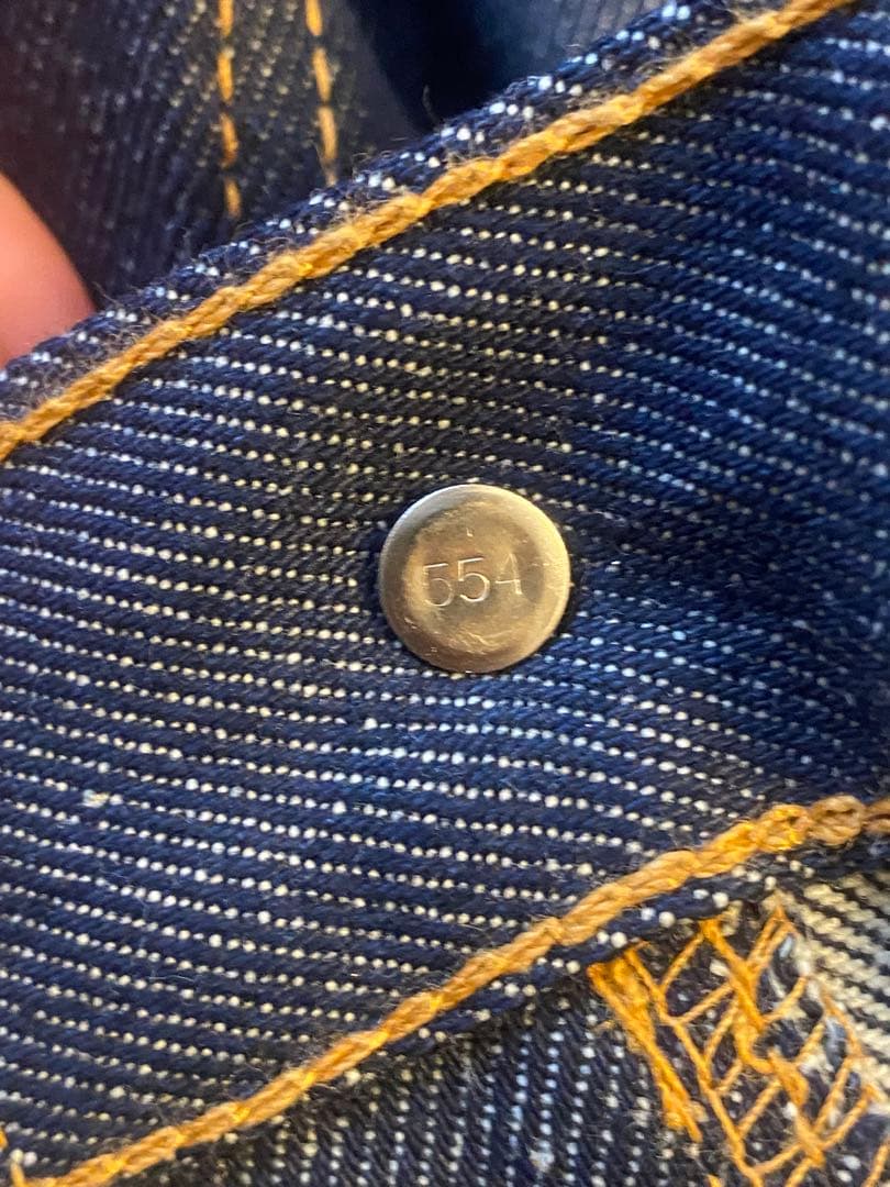 00s Levis 517 デニムパンツ　デッドストック　フラッシャー付