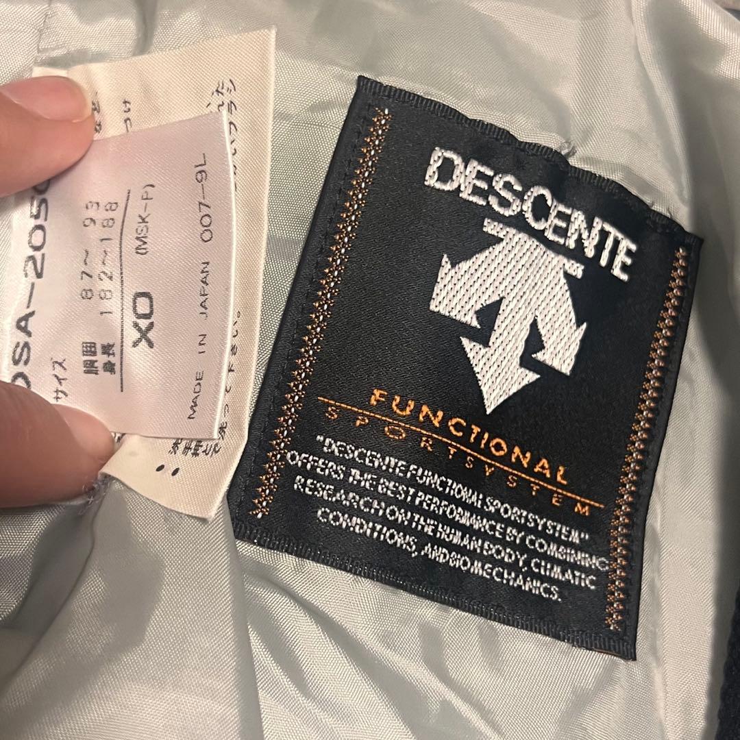 DESCENTE デサント　スキーウェア 3点セット 青　ブルー　XO（3L）