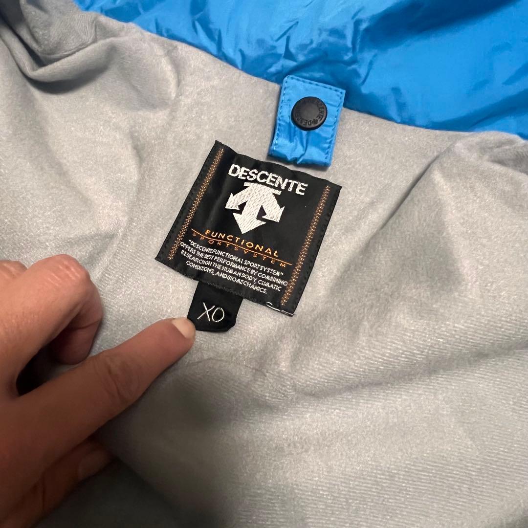 DESCENTE デサント　スキーウェア 3点セット 青　ブルー　XO（3L）