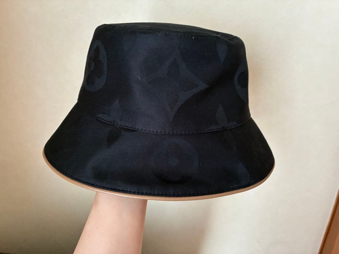 LOUIS VUITTON バケットハット ブラック
