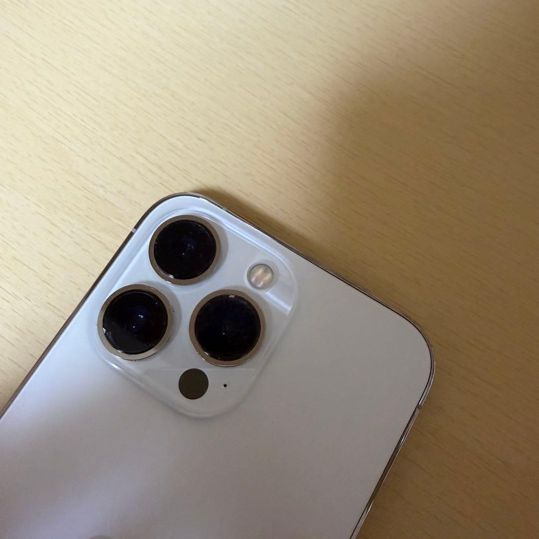 【美品】iPhone 13 Pro シルバー 128GB バッテリー100%