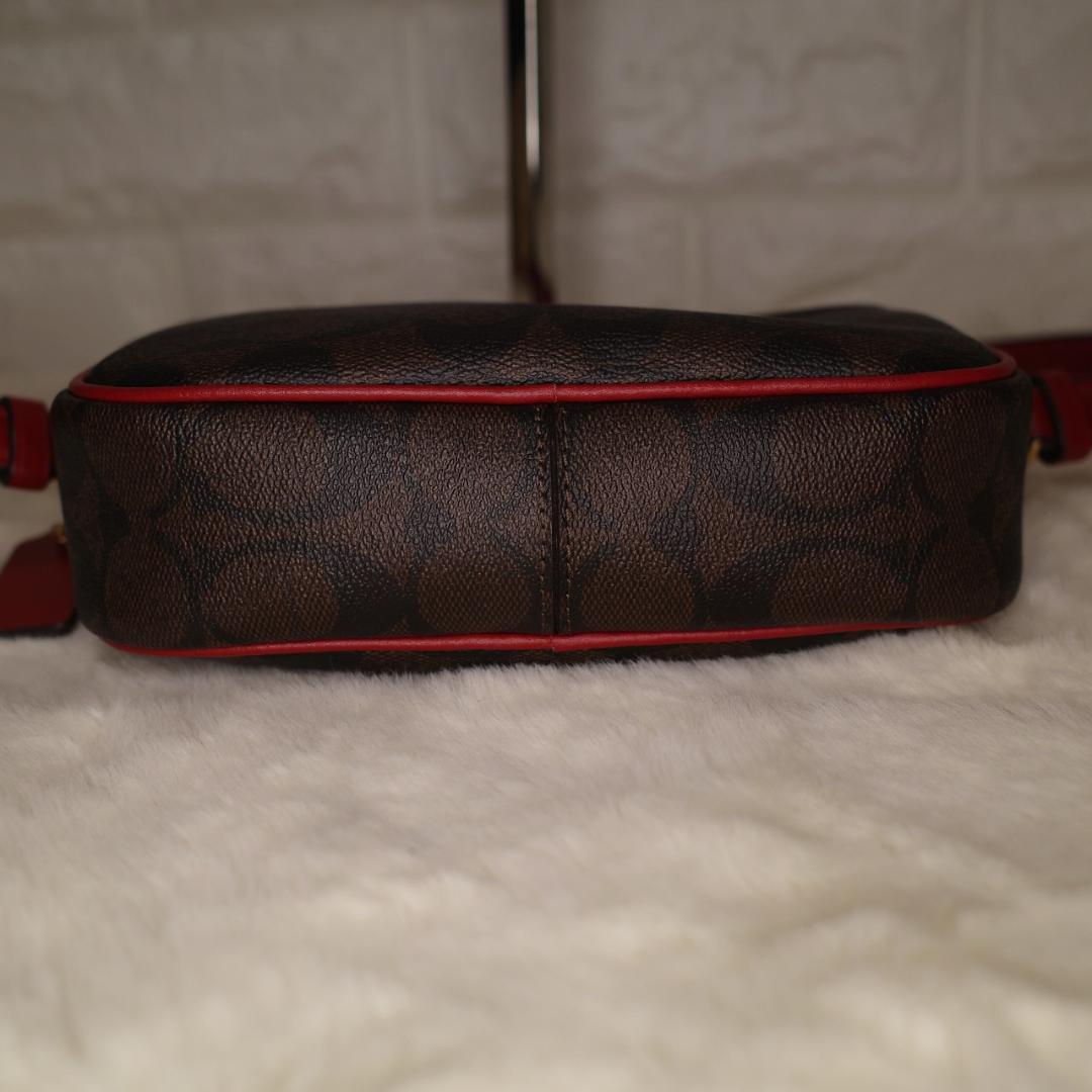 美品 COACH コーチ C9926 カメラバッグ ショルダー シグネチャー