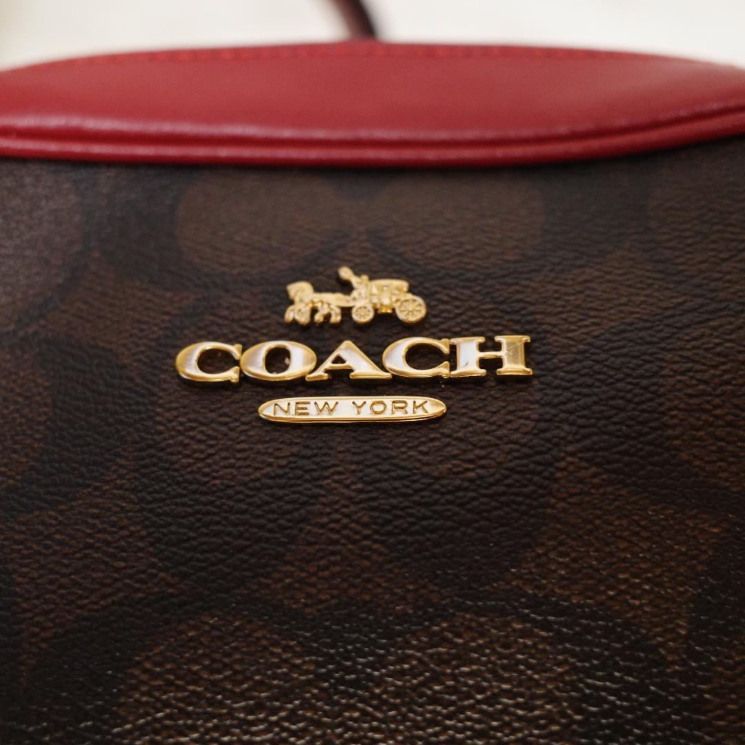 美品 COACH コーチ C9926 カメラバッグ ショルダー シグネチャー