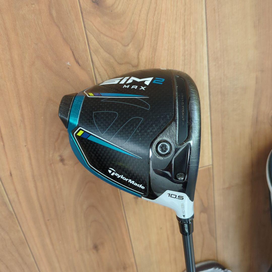 TaylorMade SIM2 ドライバー ヘッドカバー付き