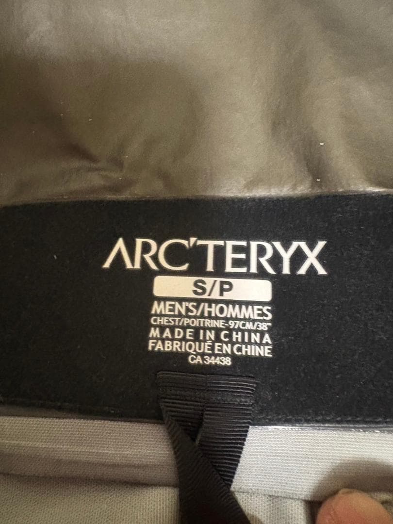 【アークテリクスBeta SL】 ベータSL GORE-TEX　Sサイズ