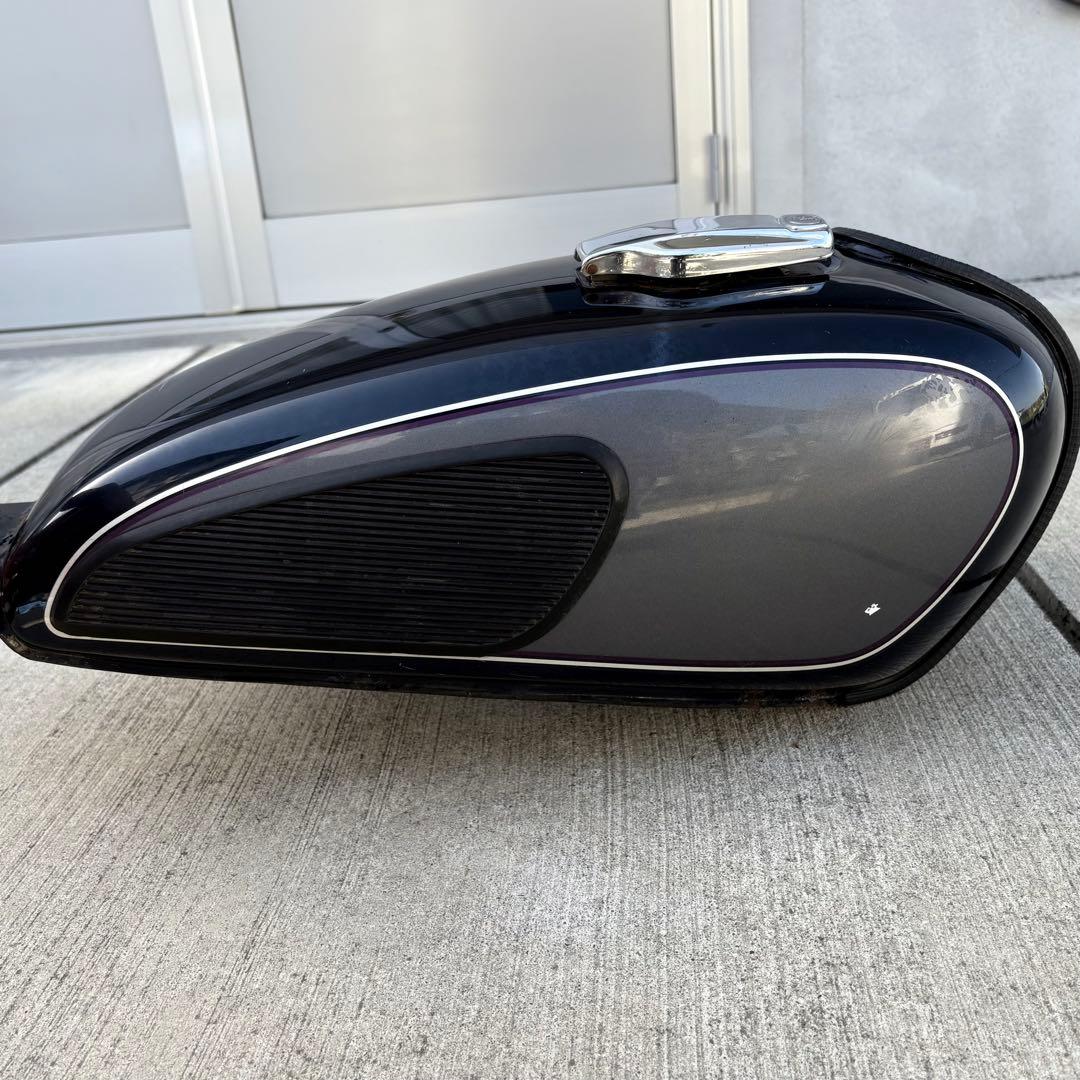 ヤマハ SR400 純正 タンク ブラック/グレー