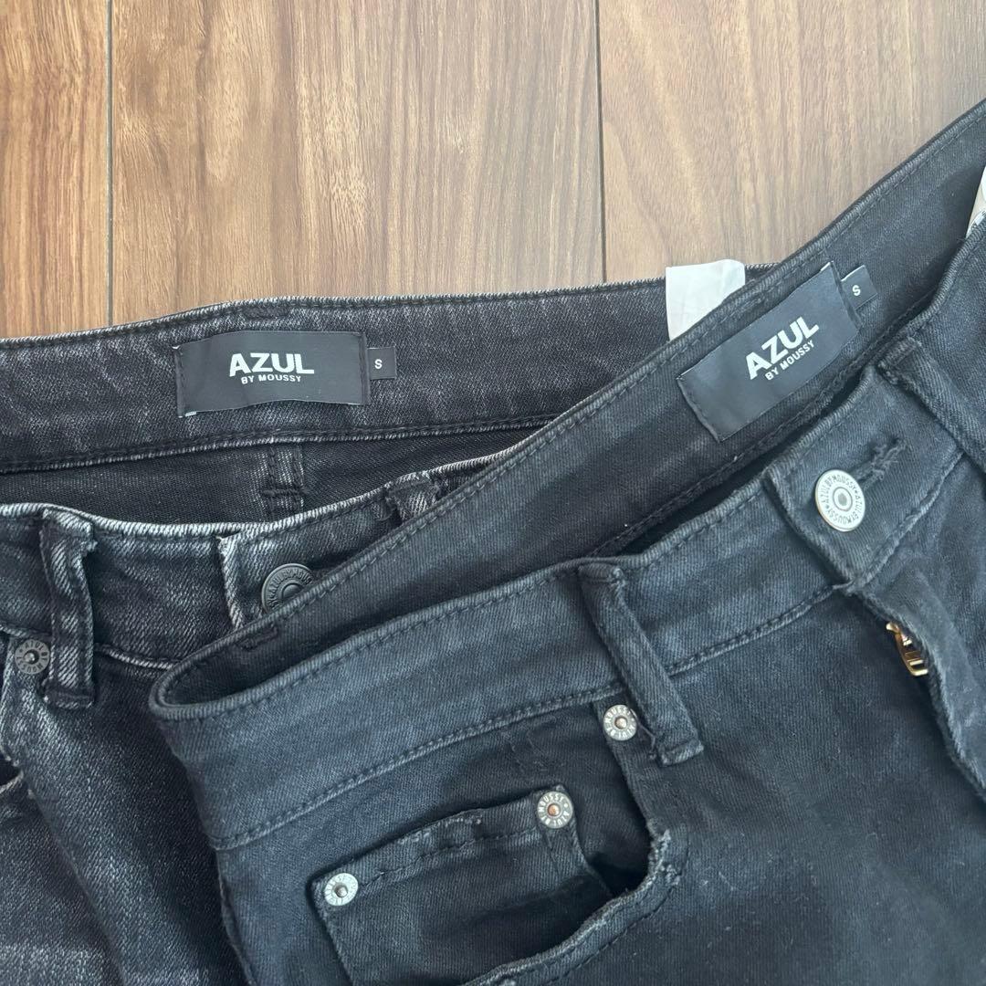 AZUL DENIM リペアスキニー 2本セット