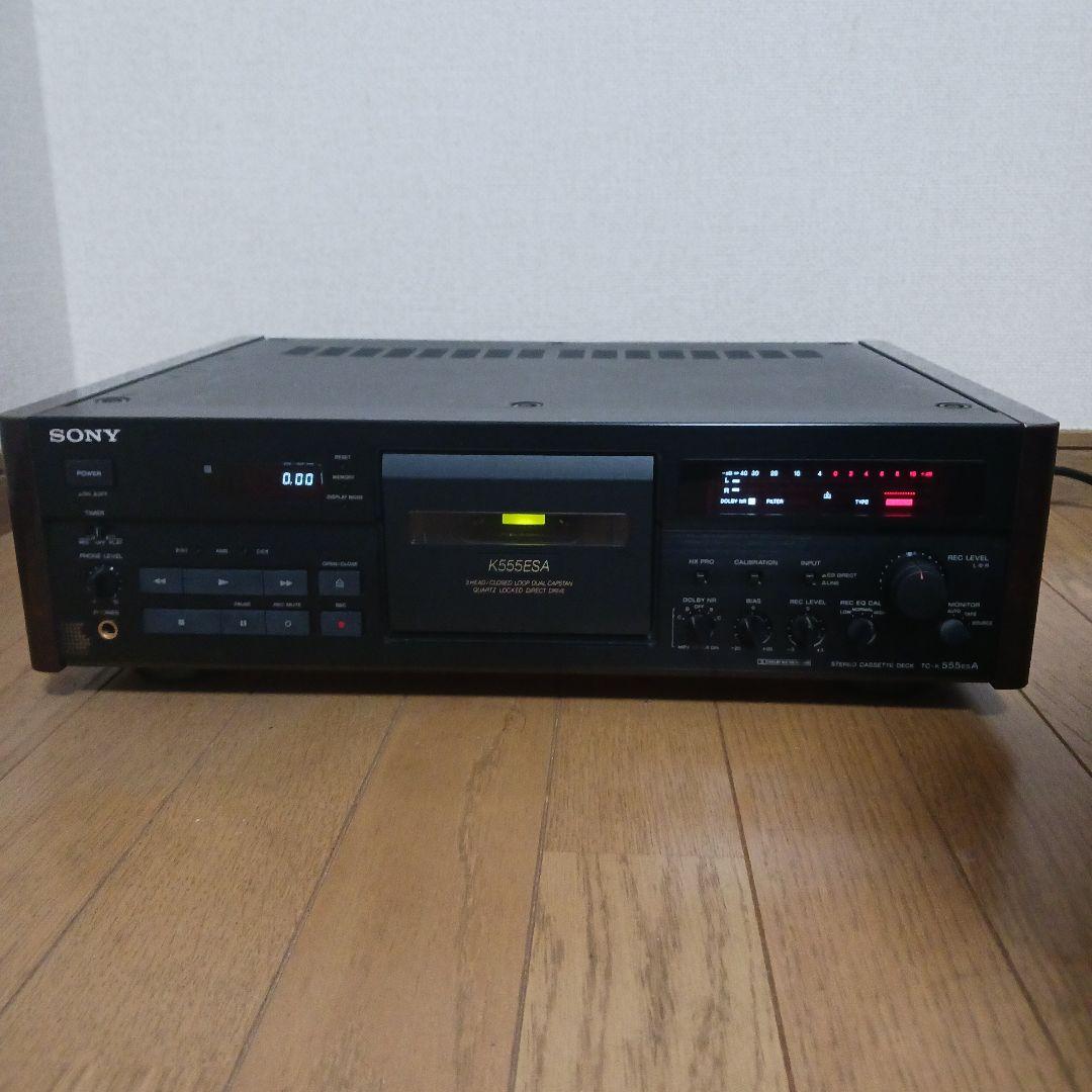 SONY TC-K555ESA　カセットデッキ