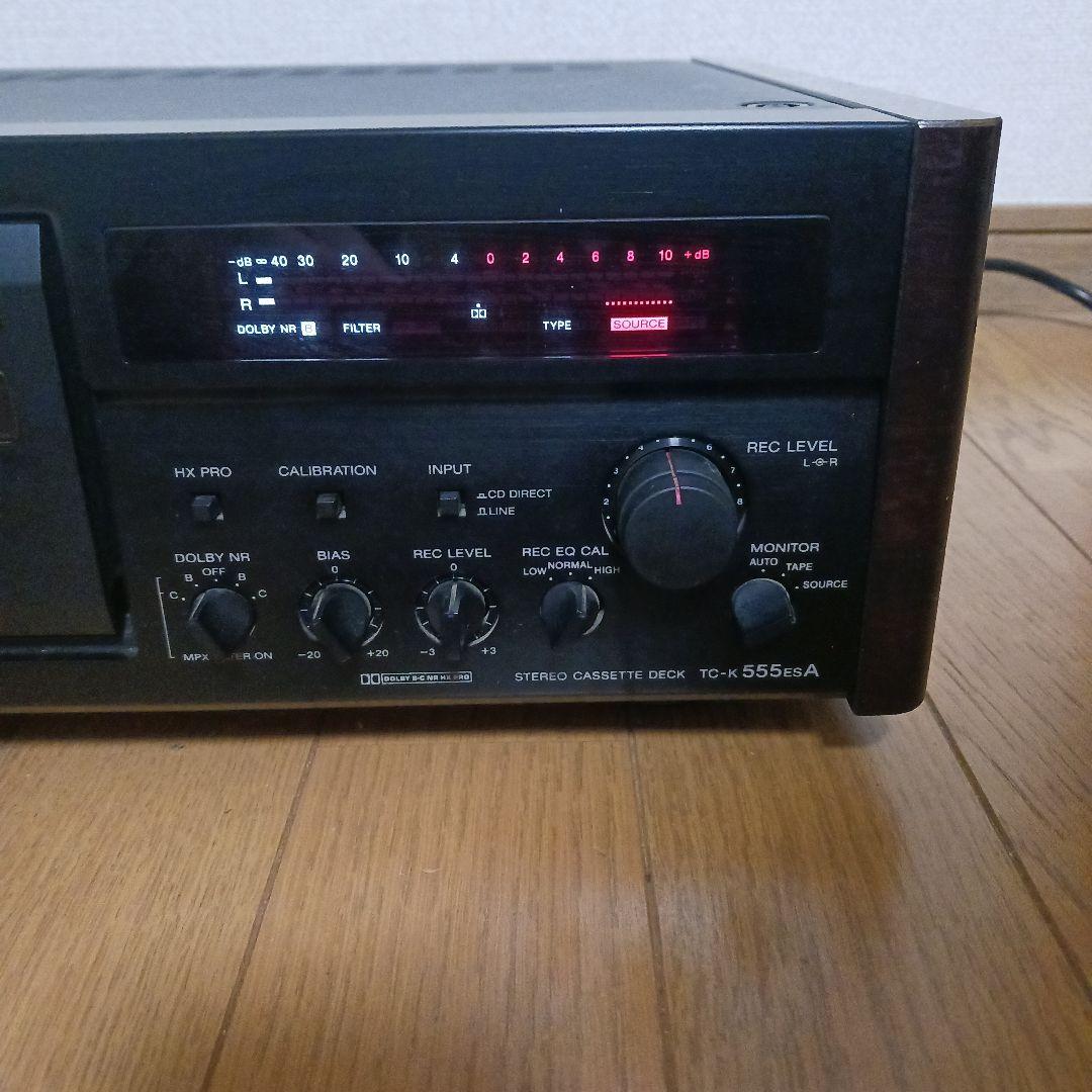 SONY TC-K555ESA　カセットデッキ